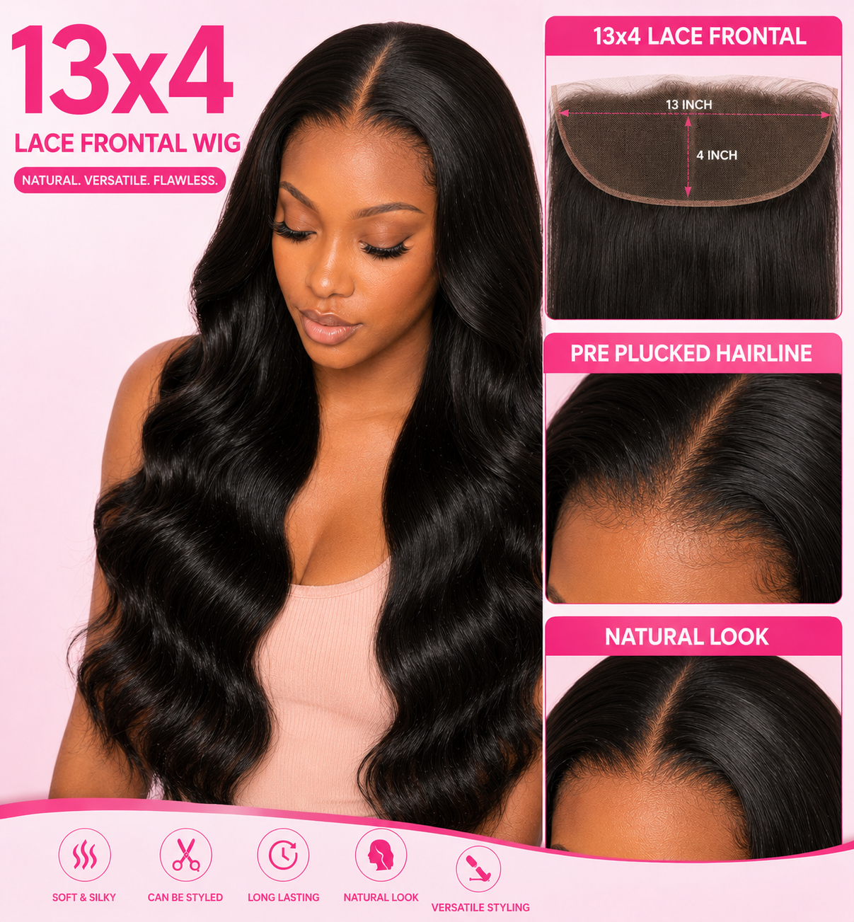 13x4 Lace Frontal Wig